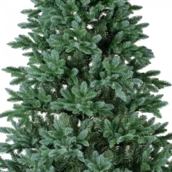 Albero di Natale Trondheim Verde/Blue h240Ø150cm PE+PVC