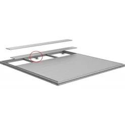 Basamento SmartBase per Casetta HighLine in Metallo Biohort