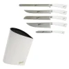 Berkel Ceppo Bag + Elegance Set 5 coltelli chef Bianco
