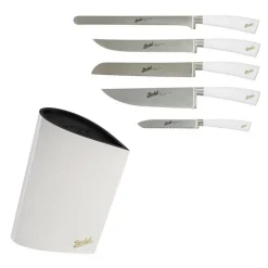 Berkel Ceppo Bag + Elegance Set 5 coltelli chef Bianco