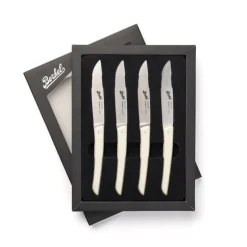 Berkel Set 4 Coltelli da Bistecca Colore Crema