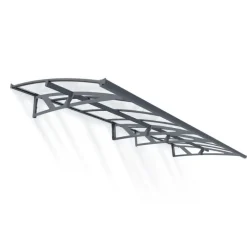 Canopia Amsterdam Pensilina Da Esterno 447X140 cm Trasparente