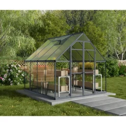 Canopia Balance Ibrida Serra Da Giardino in Policarbonato 247X244x229 cm Grigio