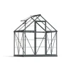 Canopia Harmony Trasparente Serra Da Giardino in Policarbonato 126X185X208 cm Grigio