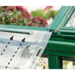 Canopia Harmony Trasparente Serra Da Giardino in Policarbonato 247X185X208 cm Verde
