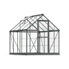 Canopia Harmony Trasparente Serra Da Giardino in Policarbonato 247X185X208 cm Grigio