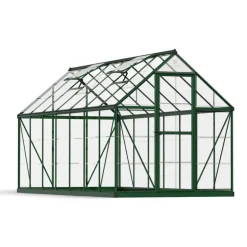 Canopia Harmony Trasparente Serra Da Giardino in Policarbonato 426X185X208 cm Verde