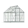 Canopia Harmony Trasparente Serra Da Giardino in Policarbonato 247X185X208 cm Argento
