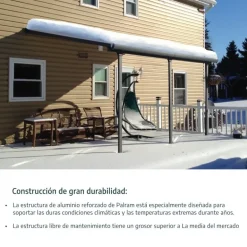 Canopia Helsinki Pergola 3 X 7.3 m Pergola in Legno di Cedro