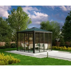 Canopia Ledro Gazebo Chiuso in Alluminio 3X3 m