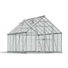 Canopia Octave Trasparente Serra Da Giardino in Policarbonato 367X244X229 cm Argento
