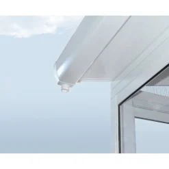 Canopia San Remo Pergola Chiusa in Alluminio 3X3 m Bianco