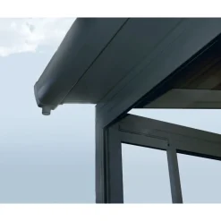 Canopia San Remo Pergola Chiusa in Alluminio 4X4.4 m Grigio