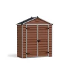 Canopia Skylight Casetta Da Giardino in Policarbonato 90X185X217 cm Ambra