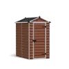 Canopia Skylight Casetta Da Giardino in Policarbonato 176X120X203 cm Ambra
