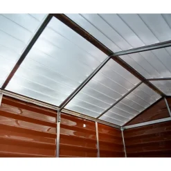 Canopia Skylight Casetta Da Giardino in Policarbonato 176X120X203 cm Ambra