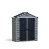Canopia Skylight Casetta Da Giardino in Policarbonato 90X185X217 cm Grigio Deco