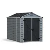 Canopia Skylight Casetta Da Giardino in Policarbonato 303X185X217 cm Grigio Deco