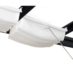 Canopia Tenda da Tetto Per la Pergola Stockholm 3.4X6.6 m Bianco
