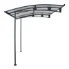 Canopia Vega Pensilina Da Esterno 200X200X252 cm Trasparente