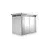 Casetta da Giardino in Metallo HIGHLINE 1 con Porta a Due Battenti Biohort