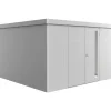Casetta da Giardino in Metallo NEO 4D Biohort con Porta a Due Battenti
