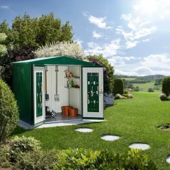 Casetta da Giardino in Metallo EUROPA 2A Biohort