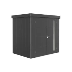 Casetta da Giardino in Metallo NEO 1B Biohort con Porta a Due Battenti