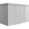 Casetta da Giardino in Metallo NEO 1D Biohort con Porta a Due Battenti