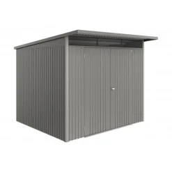 Casetta da Giardino in Metallo AVANTGARDE A6 ECO Biohort con Porta a Due Battenti