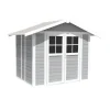 Casetta da Giardino in Resina DECO 5 LIGHT GREY Grosfillex