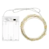 Catena 100 MicroLED BIANCO CALDO Luce Fissa