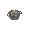 Cocotte 10 cm Grigia Graphite in Ghisa