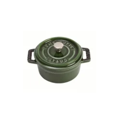 Cocotte 24 cm Verde Basilico in Ghisa