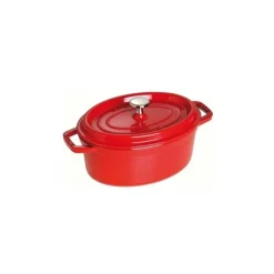 Cocotte Ovale 23 cm Rossa in Ghisa
