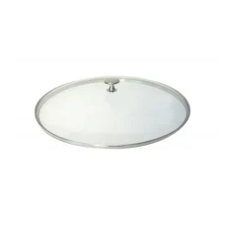 Coperchio in Vetro con Pomello 37 cm Trasparente