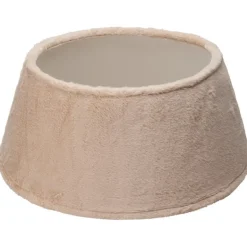 Copribase Albero di Natale Velluto Beige 55 Cm