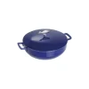 Cozziera 28 cm Blu Scura in Ghisa