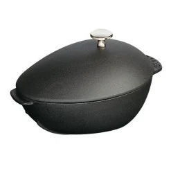 Cozziera 25 cm Nera in Ghisa