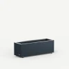 Fioriera Herstera PLANTER BALCONY in Metallo colore Antracite 80x25x25 cm