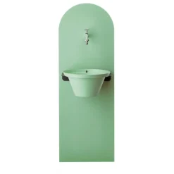 Fontana da Giardino Aquapoint a Parete Wall Fountain Verde Salvia