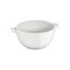 Insalatiera con Manico 18 cm Bianca in Ceramica