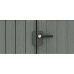 Keter Casetta da Giardino in Resina DARWIN 6x4 Green con Finestre Frontali