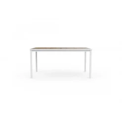 Keter Tavolo PORTO 160 effetto Legno struttura Bianca