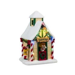 Lemax Santa's Reindeer Pack con Neve in Omaggio
