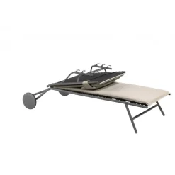 Lettino BAYANNE II LaFuma LFM5177 Latte