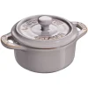 Mini Cocotte 10 cm Grigia Graphite in Ceramica