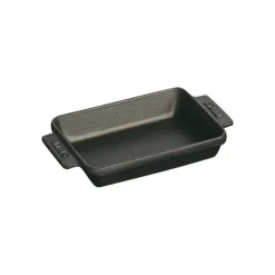 Mini Pirofila Ovale 15 cm Nera in Ghisa