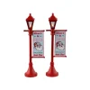 North Pole Lamppost Set of 2 B/O 4.5V Cod. 34091