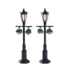 Old English Lamp Post Set of 2 B/O 4.5V Cod. 74231